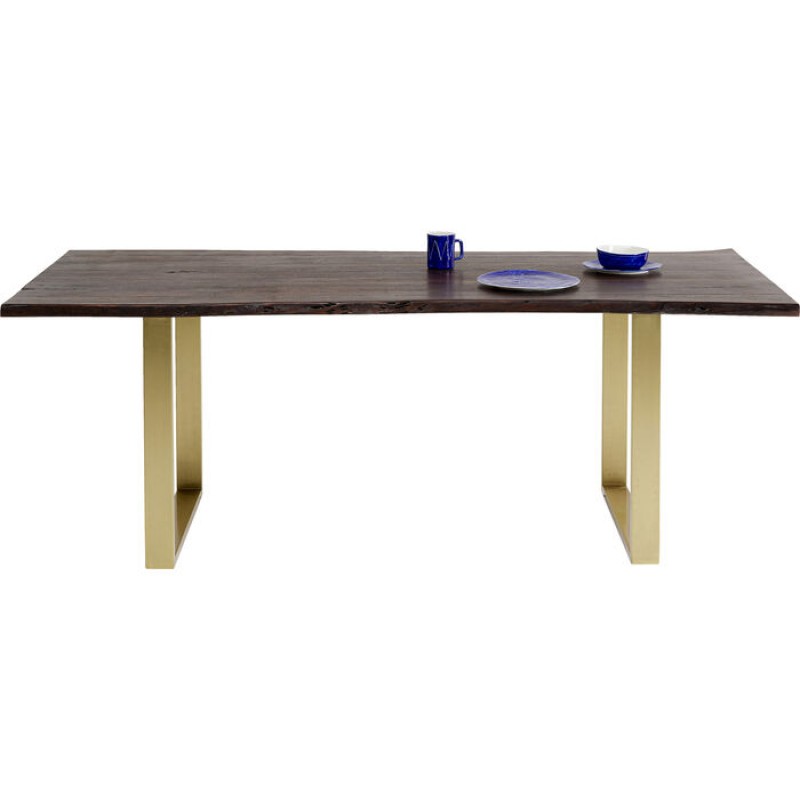 Table Harmony Dark Brass 160x80